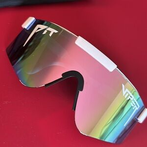 New white, yellow, or green Rainbow Lens Sunglasses like the Minecraft movie